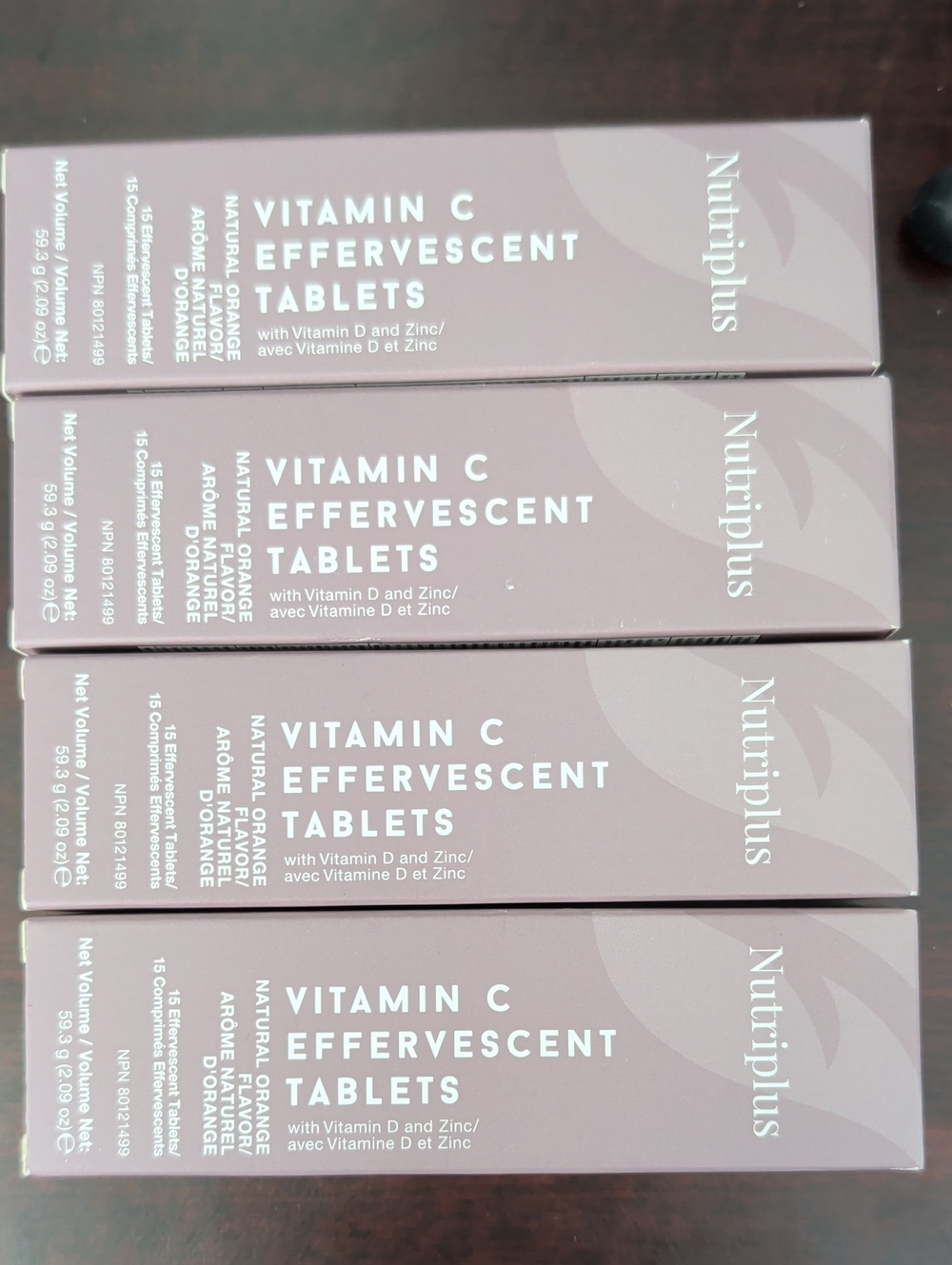 Farmasi Nutriplus Vitamin C Effervescent Tablets - Dusty Pink
